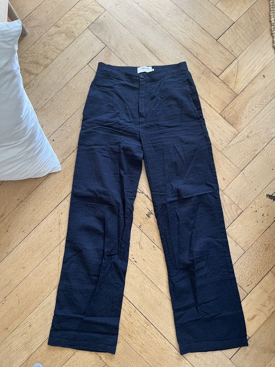 Thinking Mu Pantalons: Thinking Mu Navy Pants – D'occasion à Basel par cat_25m7