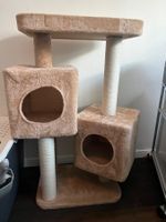 Katzenbaum (neu) in Beige