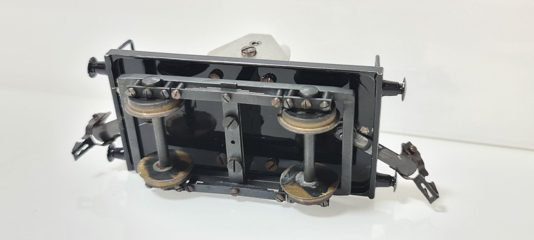 Modellini di ferrovie: Eigenbau Bobinenwagen Spur 0 – Usato da Neuenhof venduto da ludovicco 3