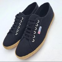NEW Superga 2750 Black Sneakers Size 41 NP: 99.-