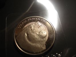 Schöne Tiermedaille "Mähnenrobbe" 2011, WWF