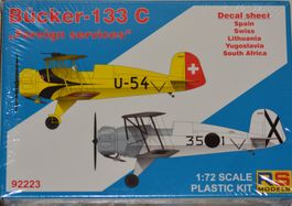 1/72 Bücker 133CB Jungmeister