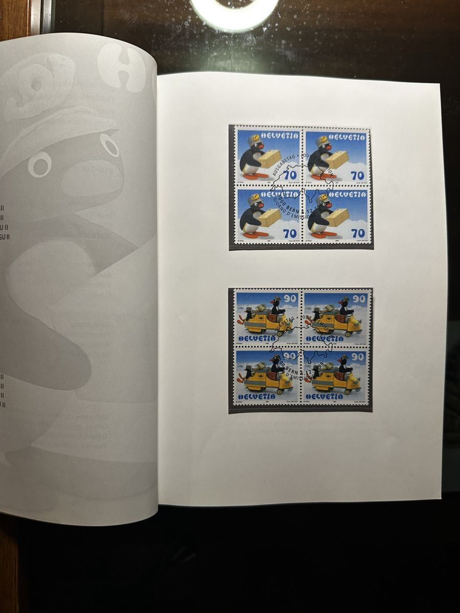 Alben: 2000 JAHRBUCH PTT BRIEFMARKEN, GESTEMPELT  – Gebraucht aus Giubiasco von cot.fra22 2