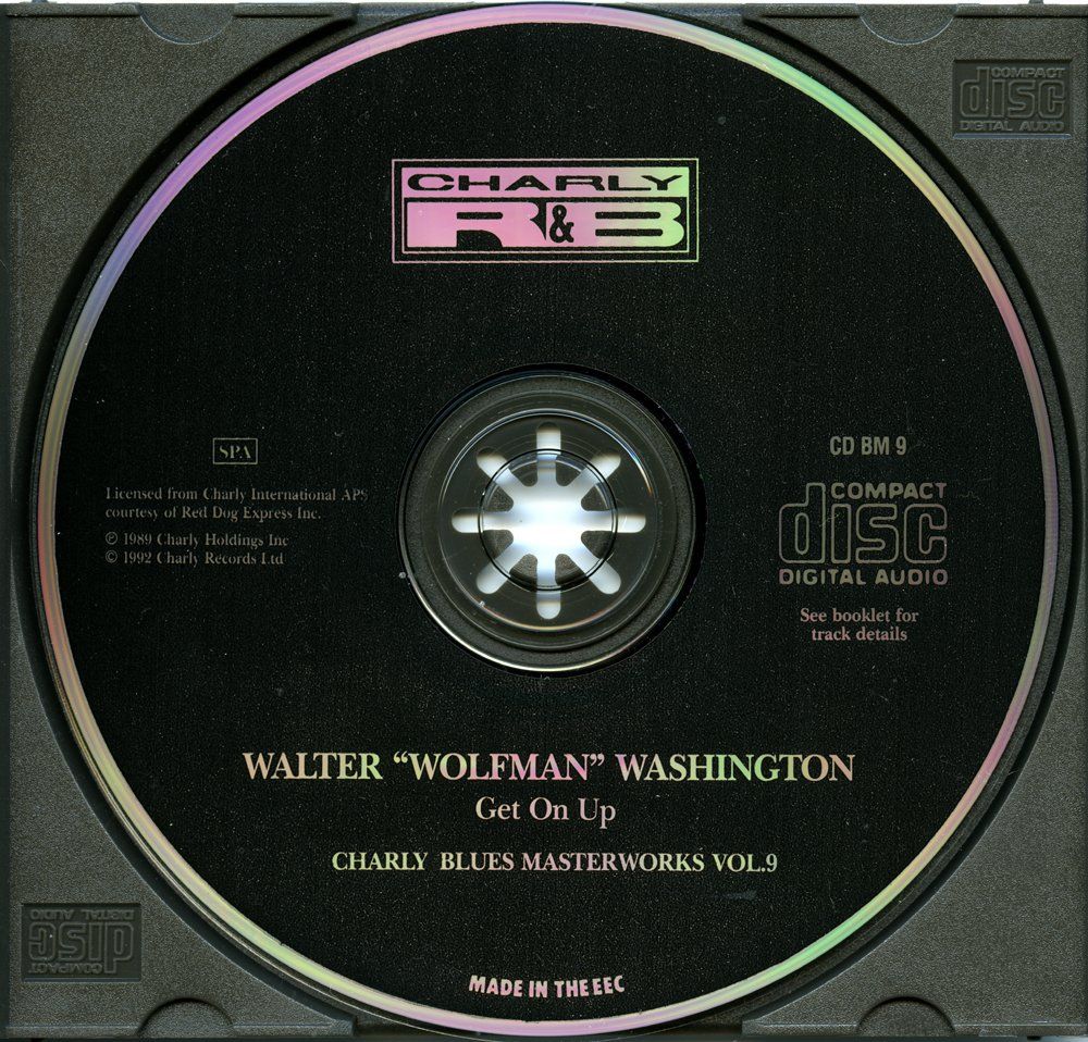 CD: Blues CD: Walter "Wolfman" Washington "Get on up" (Charly) – Usato da Hochfelden venduto da mue_lhm9 1