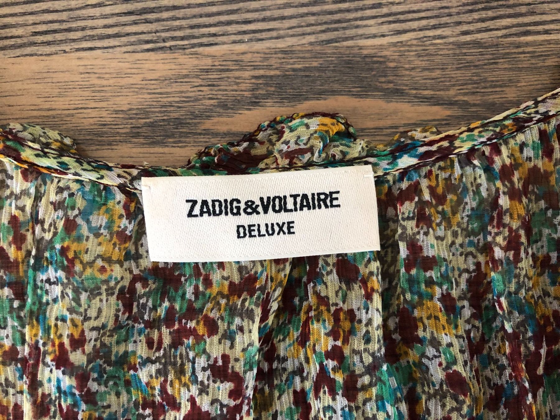 Zadig & Voltaire Blusen: Zadig & Voltaire Deluxe Boho Bluse Blusentop Seide Gr. 38 – Gebraucht aus Berg am Irchel von Zweiti_Chance 3