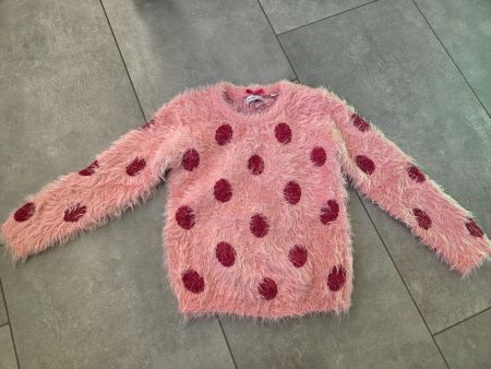 Flauschiger Pullover von  Lemon beret Gr. 116 / 122