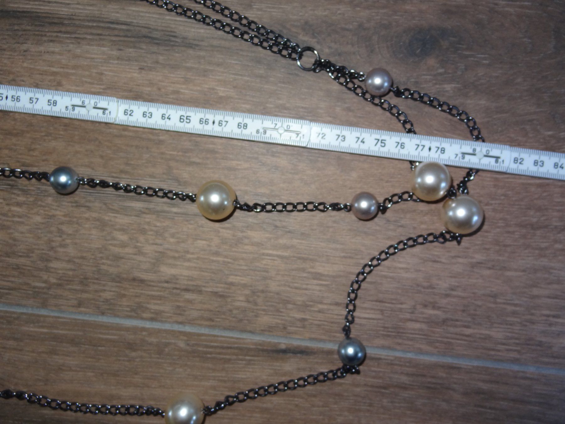 Caroll Catenine: Collier Carol avec perles, trois rangs. – Usato da Satigny venduto da salvatore73 7