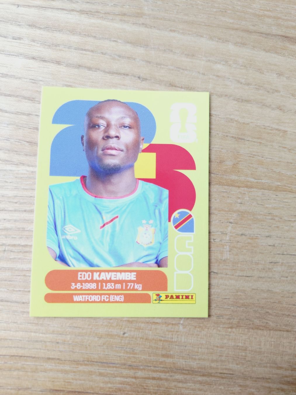 Panini Sammelbilder & Trading cards: Panini Sammelkarte COD 10 Edo Kavenbe  – Neu und originalverpackt aus Steinmaur von Cinderella309