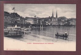 LUZERN - Hofkirche - Boot