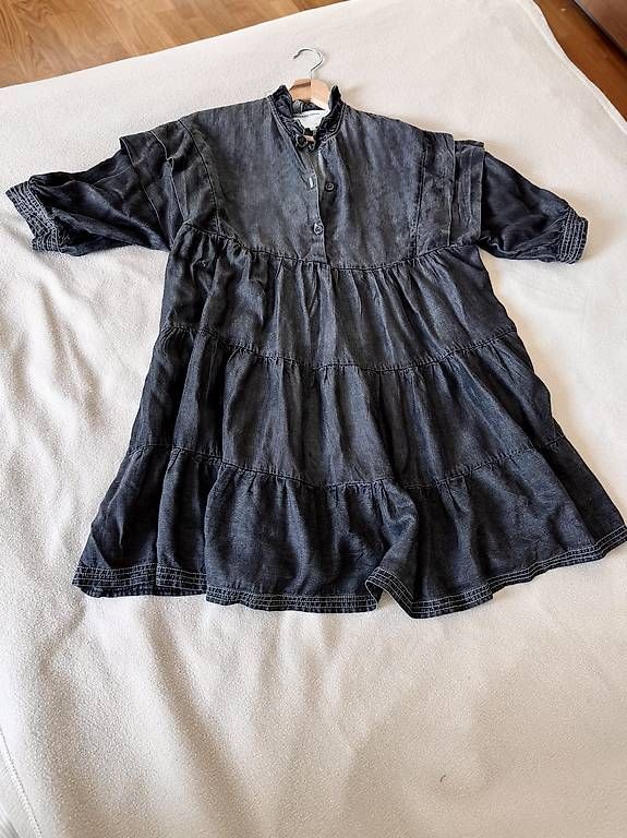 Vestiti: Denim-Minikleid von Designer Remix – Usato da Glattbrugg venduto da Blogger73