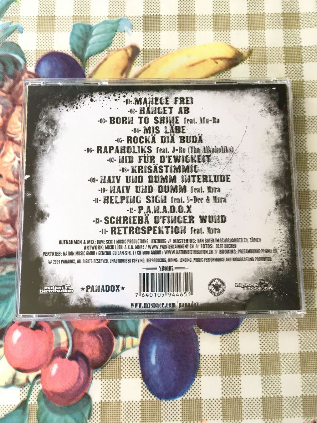 CDs: Panadox - Manege frei – Gebraucht aus Rüti ZH von alumedien 1