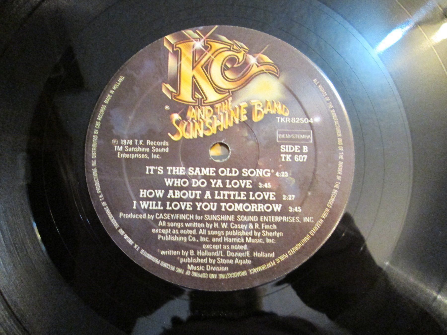 Dischi in vinile: LP KC AND THE SUNSHINE BAND – Usato da la Chaux-de-Fonds venduto da Lampe 2
