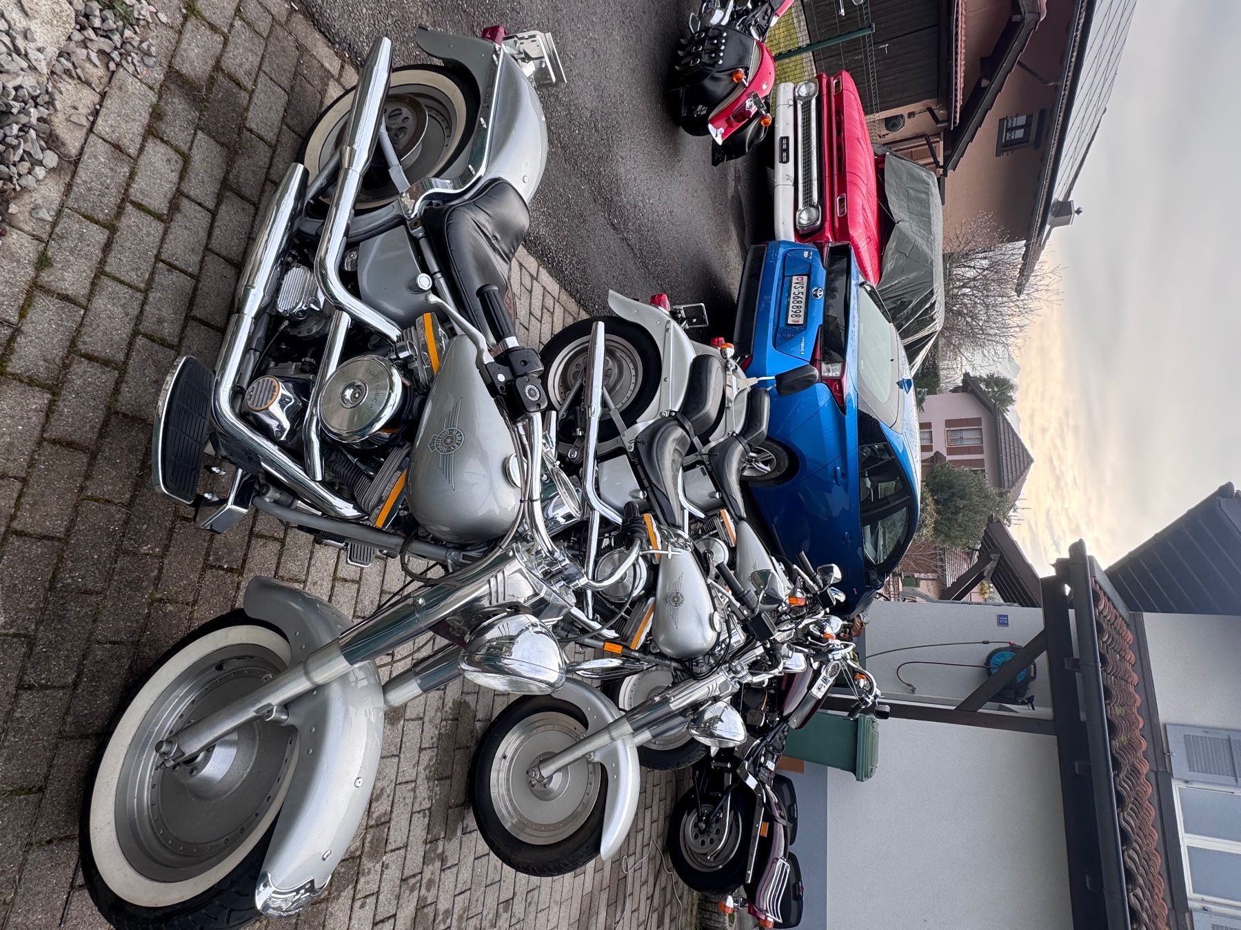 Harley-Davidson Chopper: Harley Davidson fat boy Hiroshima 1340 Evo. First, Fat Boy. – Usato da Vouvry venduto da soniam0102 5