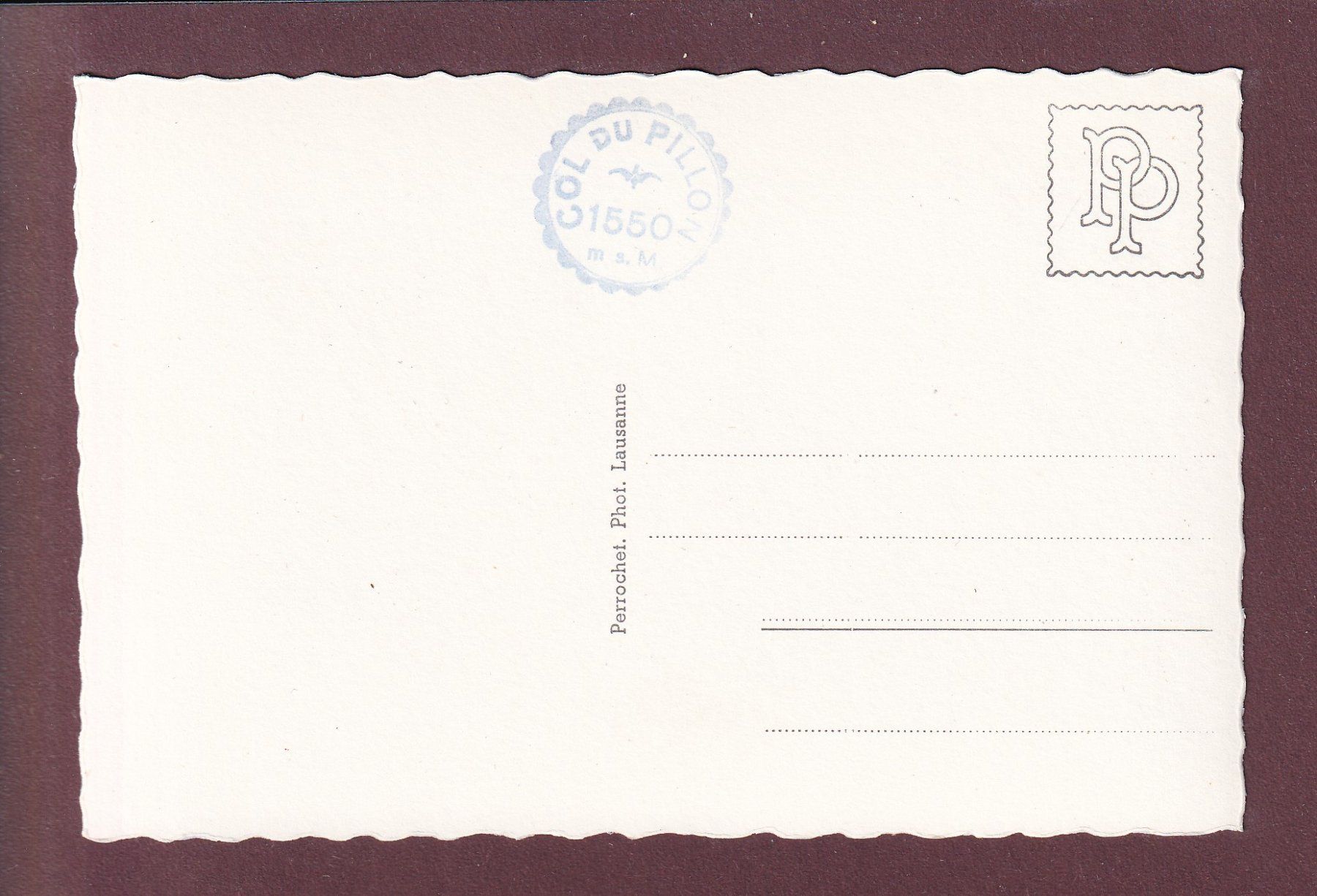 Cartoline postali: LAC RETAUD - Tours d'Aï – Usato da Pully venduto da nicecards 1