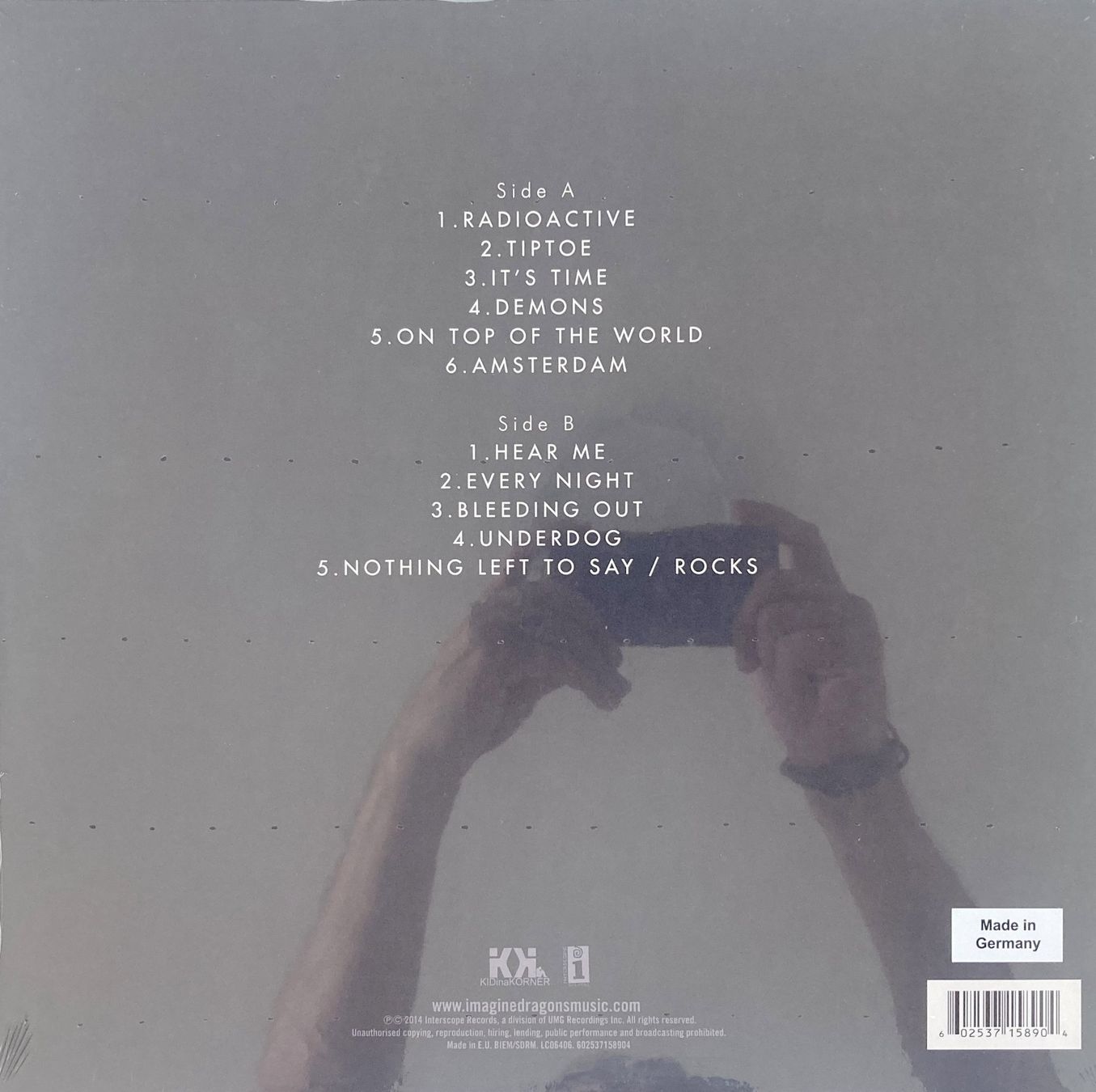 Schallplatten: IMAGINE DRAGONS - NIGHT VISIONS – Neu und originalverpackt aus Bottens von hotter-than-hell 1