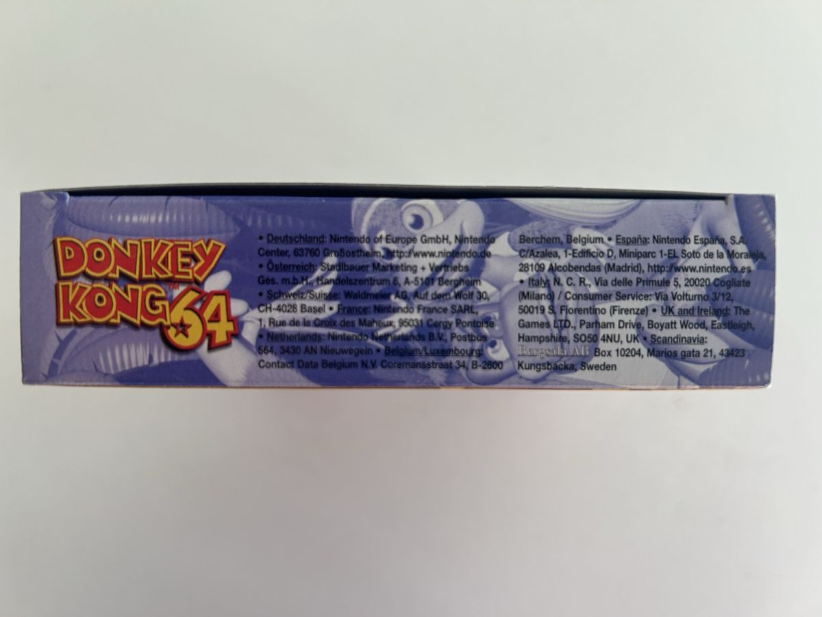 Nintendo Spiele: Donkey Kong 64 mint condition  – Gebraucht aus Pully von PongDayOne 5