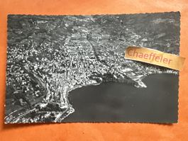 Lugano - Veduta aerea. Luftaufnahme 1950er Jahre