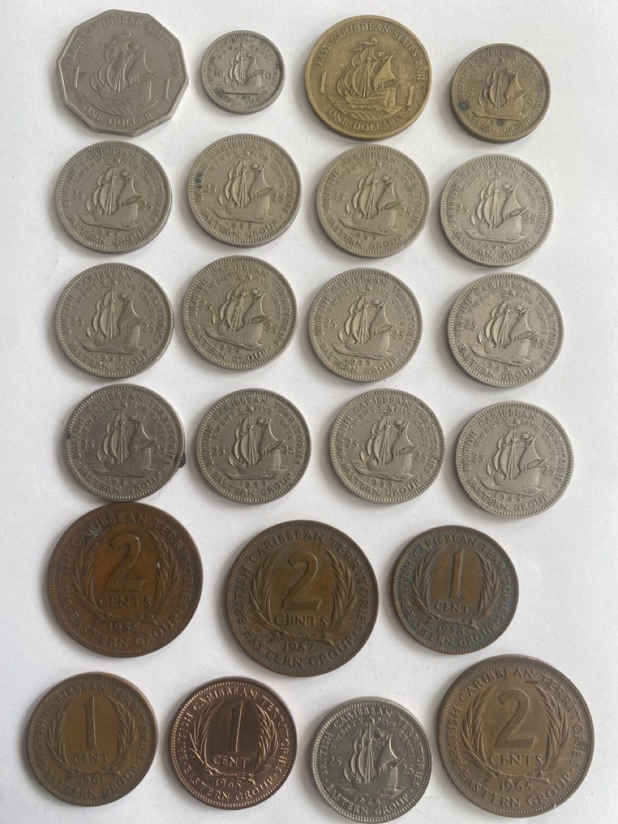Toutes les monnaies: British Caribbean Eastern Münzen – D'occasion à Hittnau par Pat_yl7f