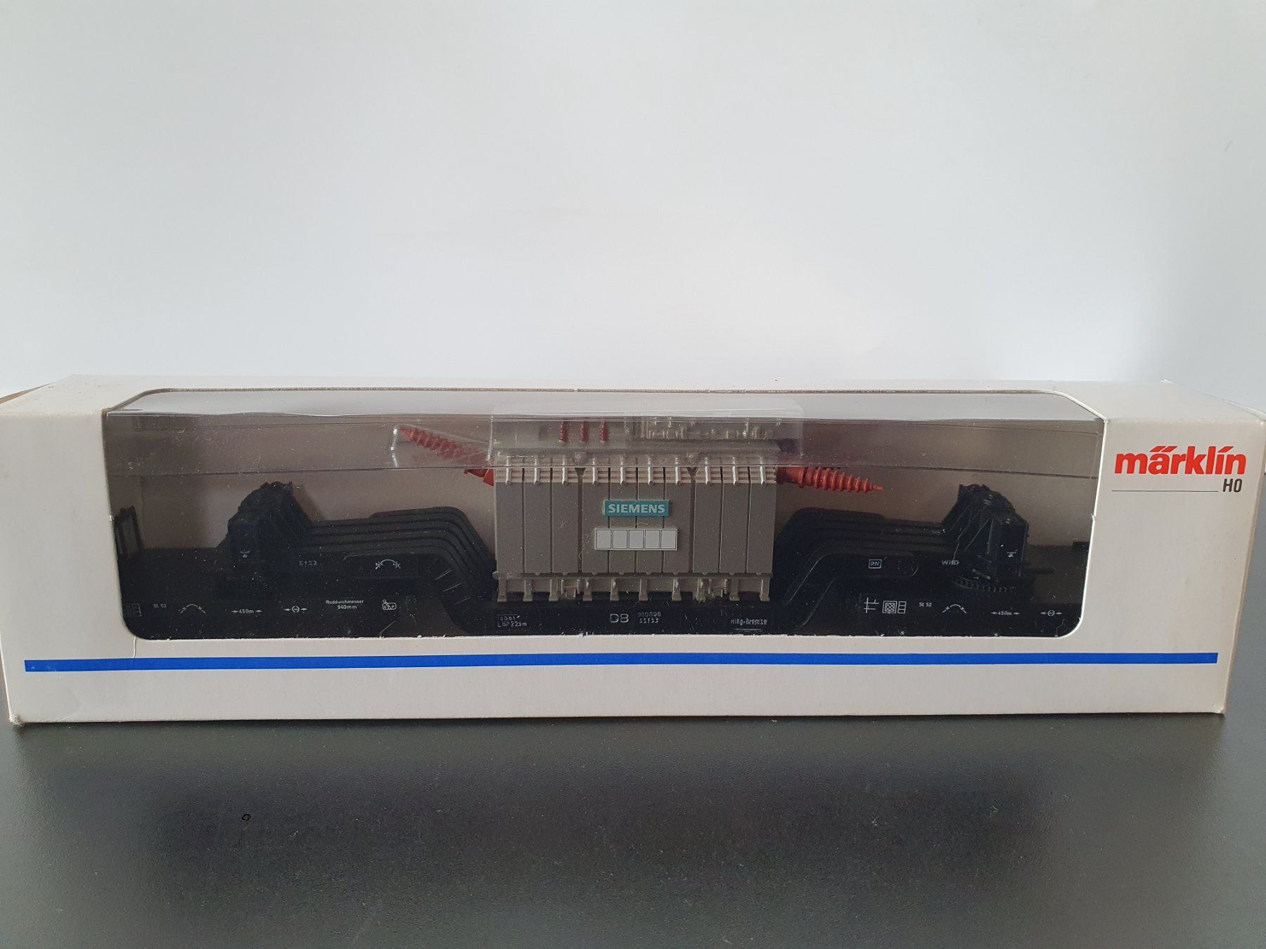 Märklin Modelleisenbahnen: MÄRKLIN: SIEMENS TRAFOWAGEN OVP – Gebraucht aus Biglen von taunus82