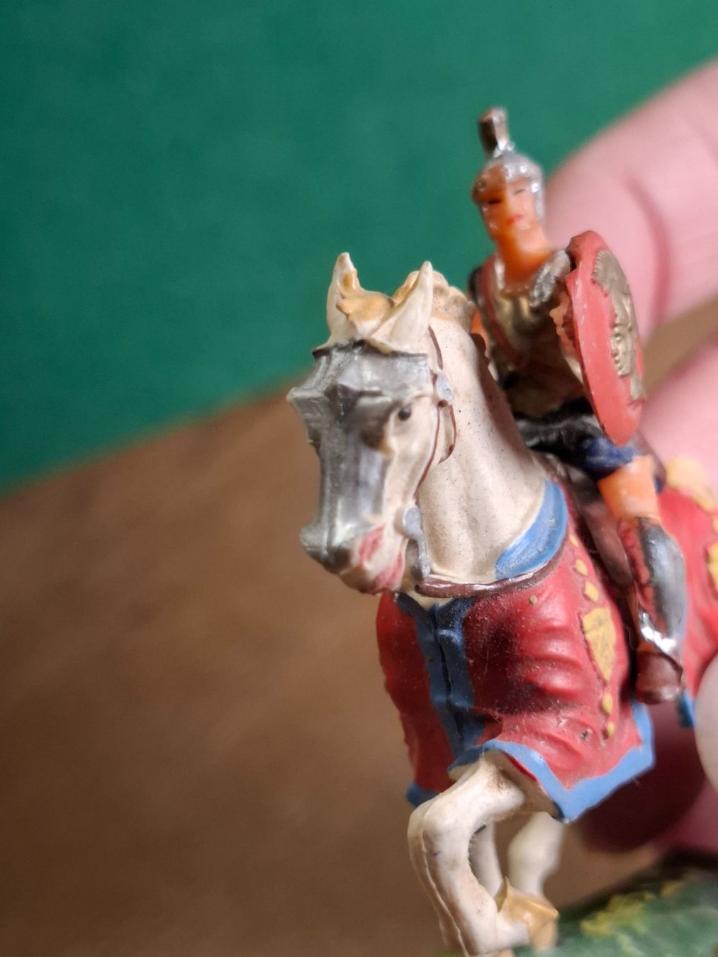 Elastolin Giocattoli: Elastolin Römer Legionär Ritter Soldat Spielfigur - Mini – Usato da Schlieren venduto da Svenja7 6