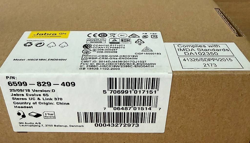 Jabra Kopfhörer: Jabra Evolve 65, Over-ear Headset, Kabellos, Microsoft Teams – Neu (gemäss Beschreibung) aus Dübendorf von sou_55nr 3