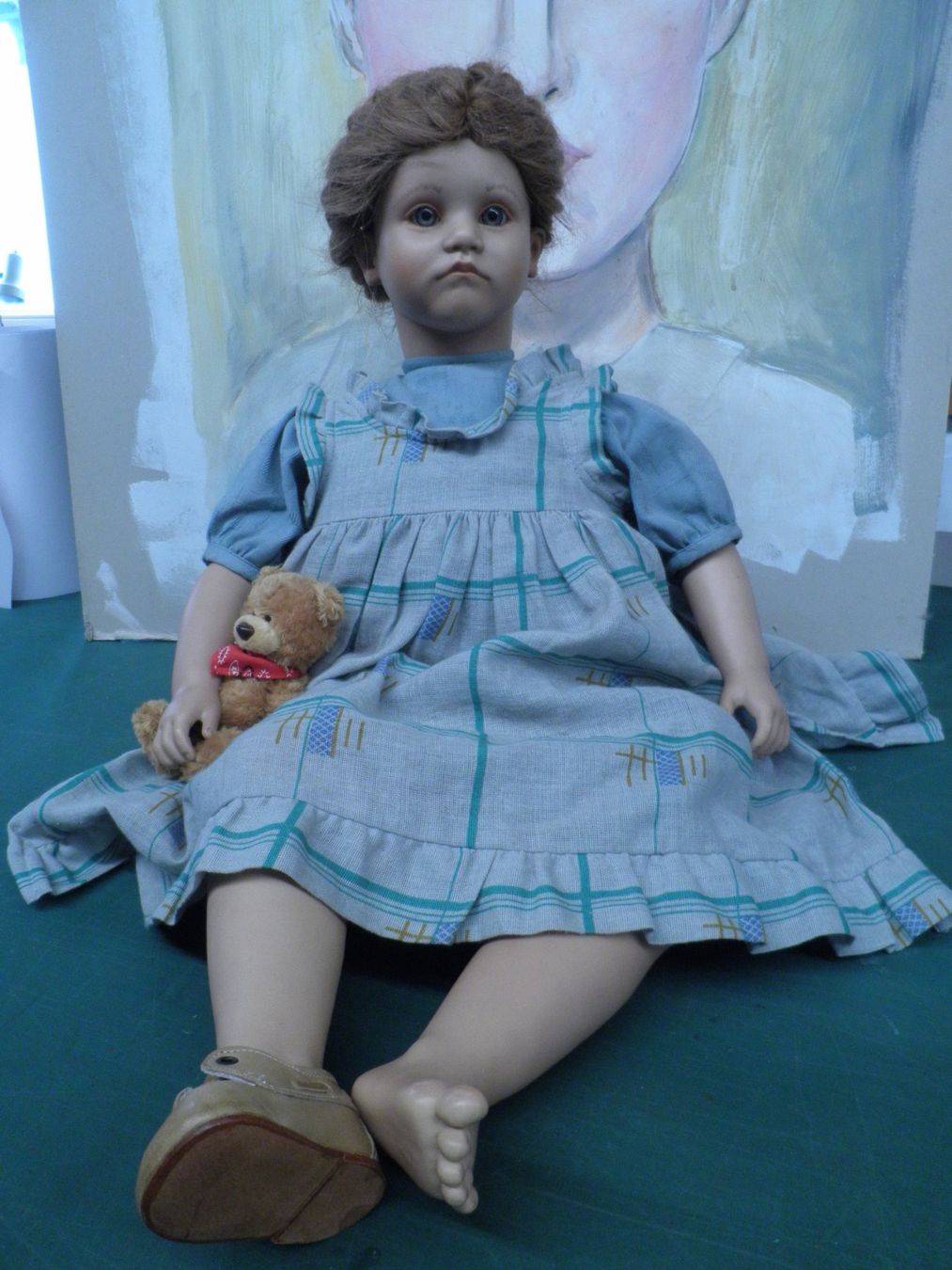 Annette Himstedt Puppen: Annette Himstedt-Puppe "Käthe" 1985 – Gebraucht aus Rohrbach von chri2009 5