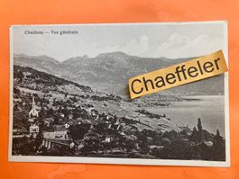 1933 Chexbres - Vue générale
