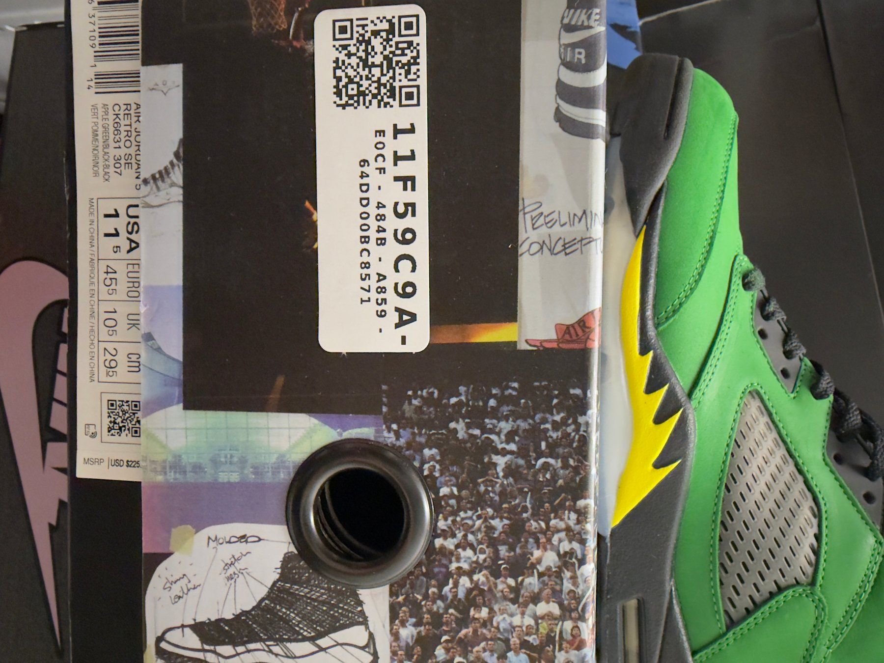 Jordan Scarpe da uomo: Jordan 5 Retro SE Oregon - 45.5 – Nuovo e nell'imballaggio originale da Niederweningen venduto da MrOmbre 5