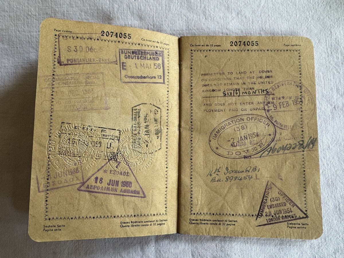 Dokumente: Passport Suisse Schweizer Pass – Gebraucht aus GRAND - LANCY von petitpain67 5
