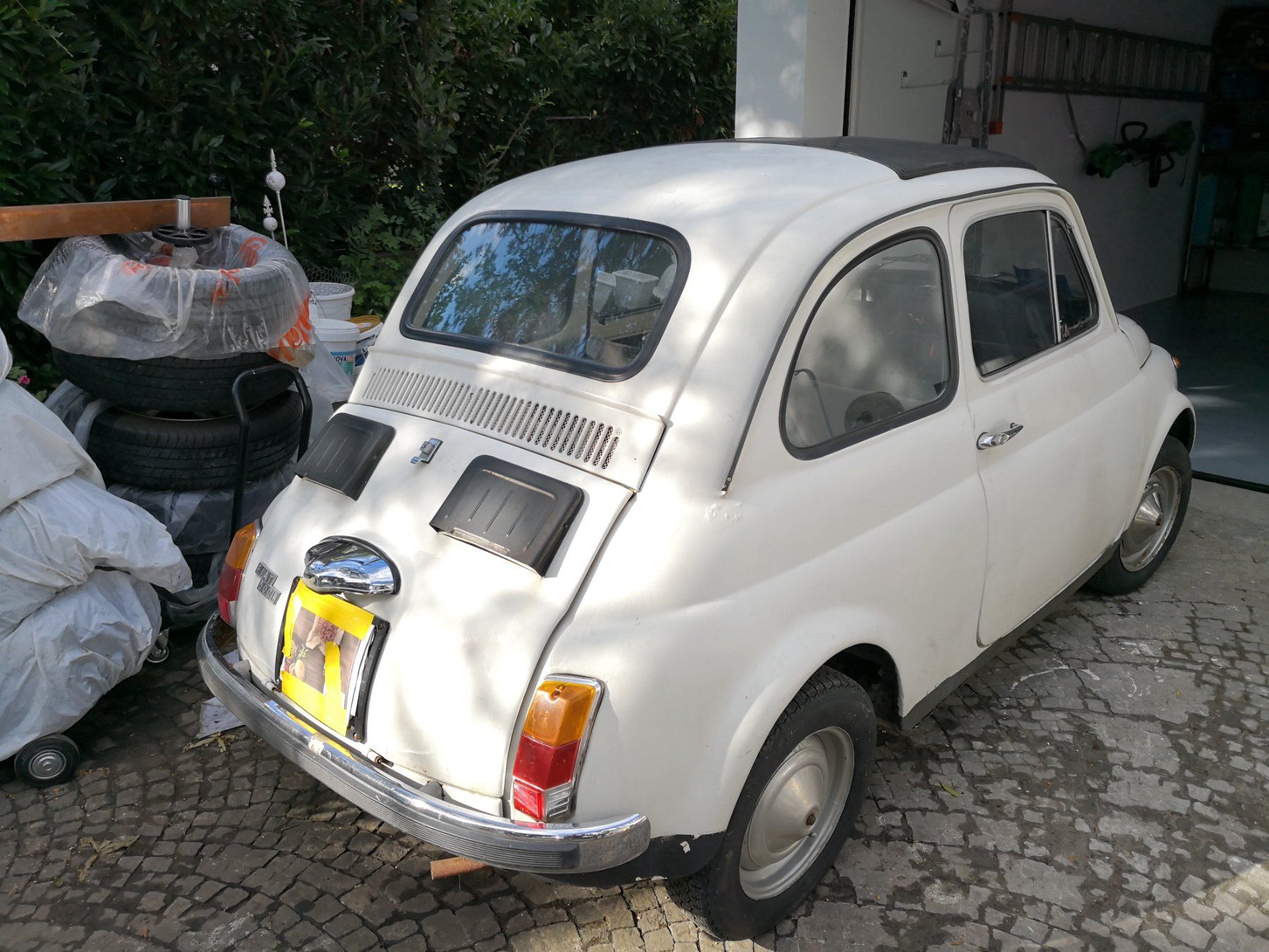 Fiat Automobili: 🤩FIAT 500 LIMOUSINE OLDTIMER WEISS – Usato da Olten venduto da Naja-Twins-Twins 3