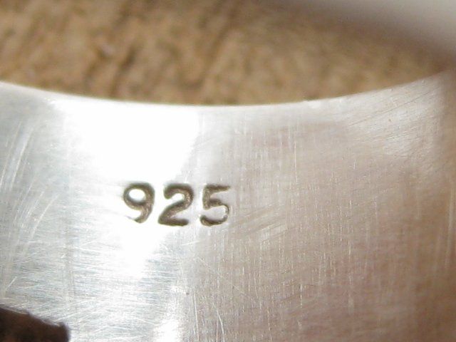 Anelli: Vintage Ring Silber 925 Wellen / Gr. 56 – Usato da Ermatingen venduto da Decovin 5
