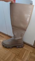 NA-KD Chunky Stiefel - 41 - Beige/Taupe