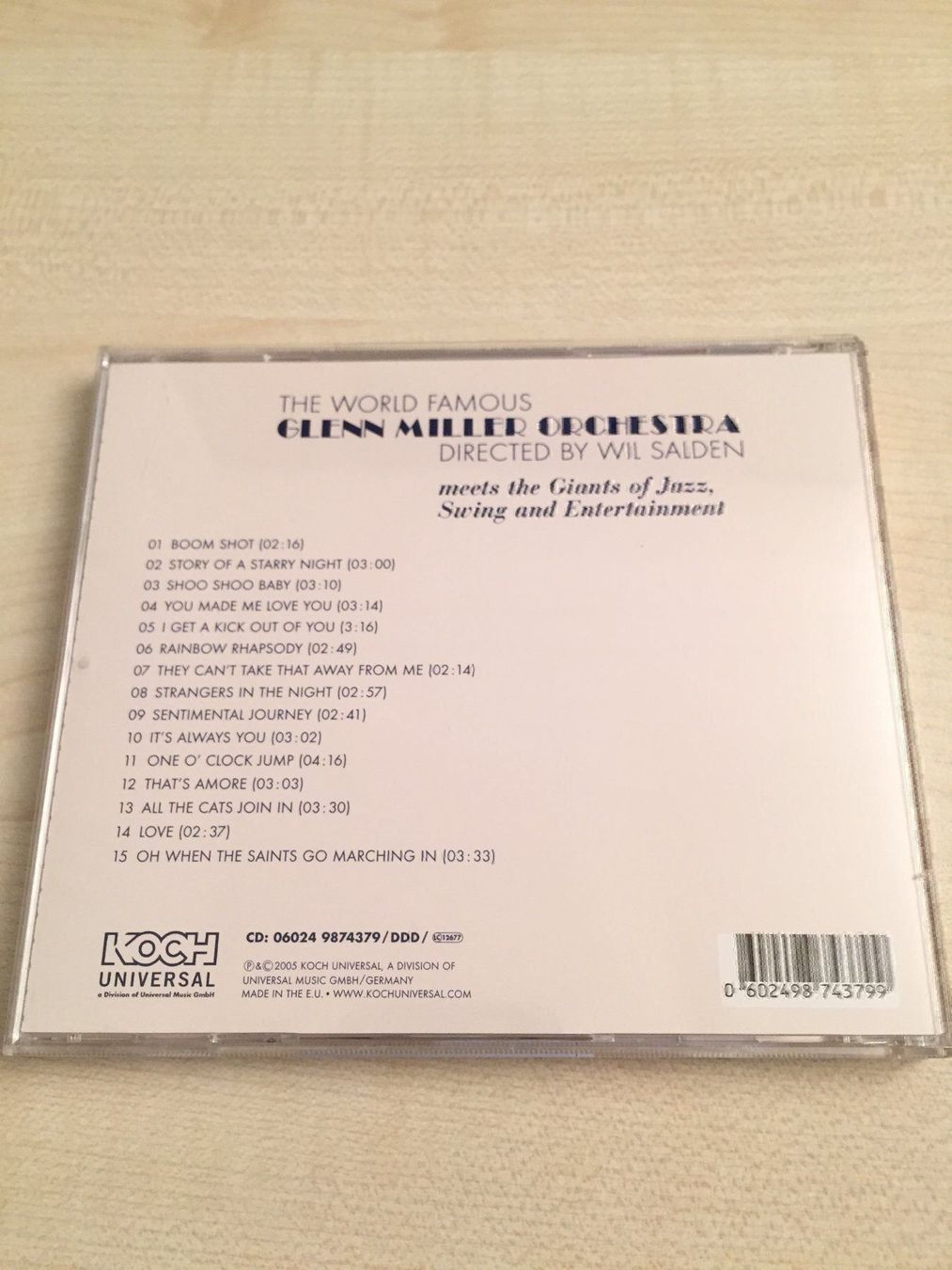 CD: Glenn Miller Orchestra – Usato da Rüti ZH venduto da alumedien 1