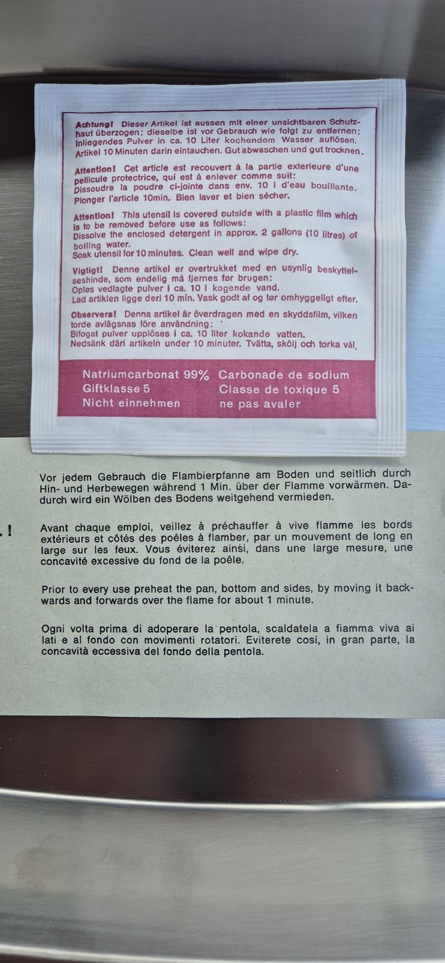 Padelle: Flambierpfanne Kupfer – Usato da Glarus venduto da Unimog10 6