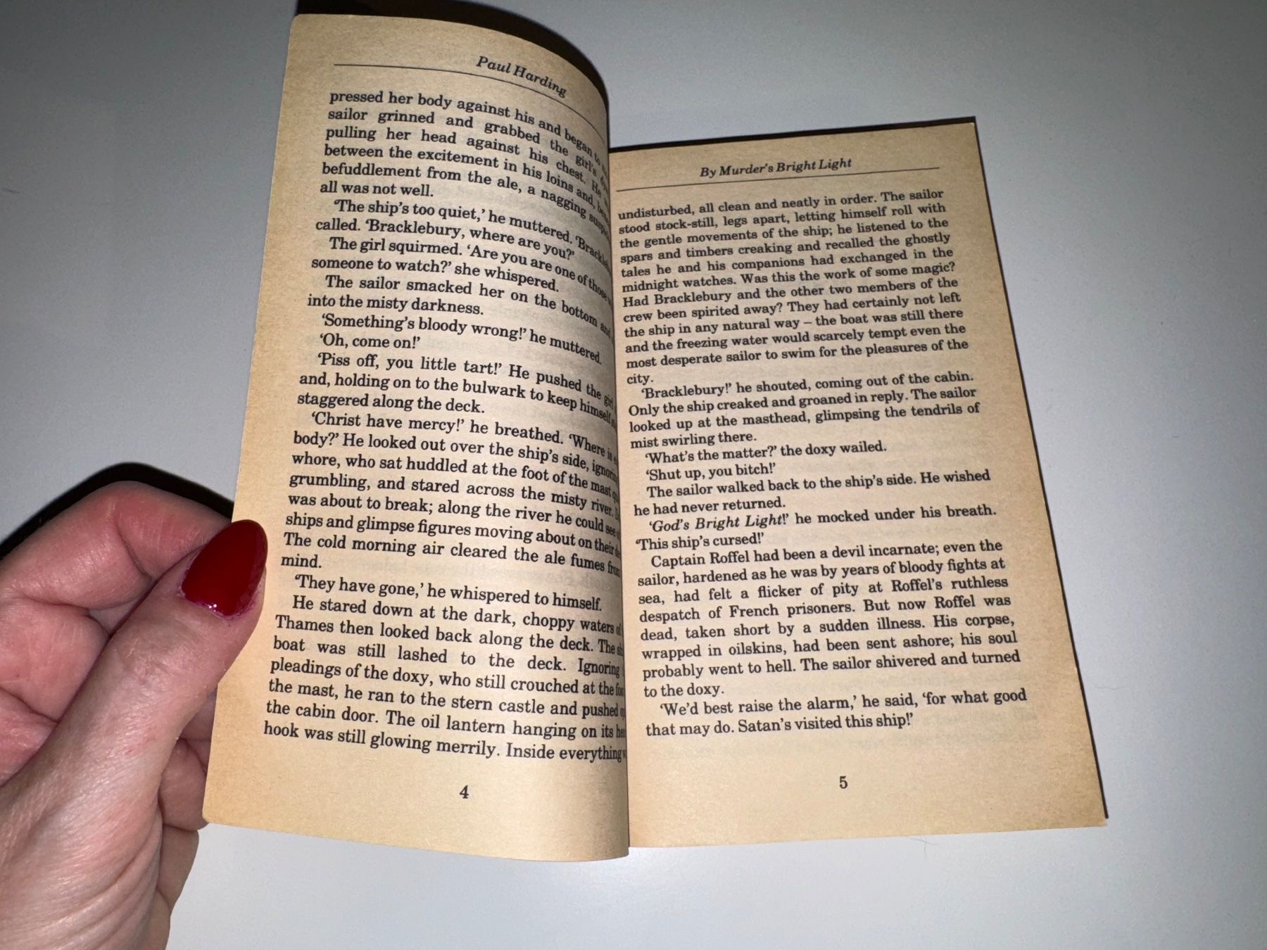 Bücher: NOVEL: Paul Harding, By murders bright light – Gebraucht aus Grosswangen von English_books 3