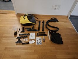Kärcher Dampfsauger SV 7 mit viel Zubehör gebraucht