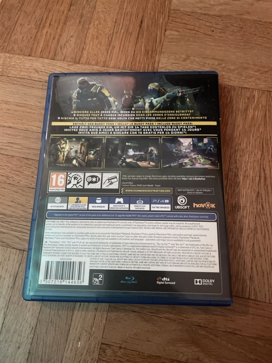 Sony Giochi: Rainbow Six Extraction PS4 Spiel Top Zustand! – Usato da Grub AR venduto da Jamalongo 1