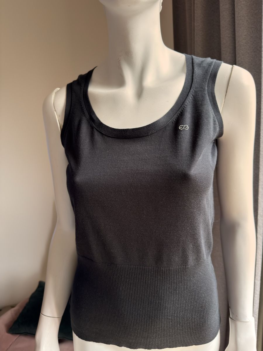 Escada Top: Escada Sport Schwarzes Tanktop, |Größe S – Usato da Kilchberg ZH venduto da nad_6dwp