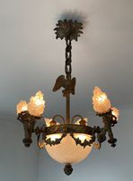 Antiker Kronleuchter aus der Gründerzeit 1880-1900