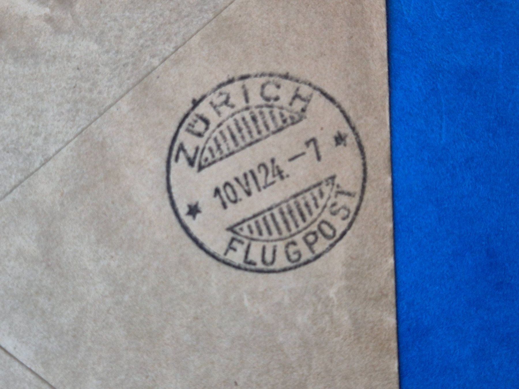 Alle Briefmarken: Flugpostbrief Int.Schaufliegen Romanshorn1924 Eingeschrieben – Gebraucht aus Seewen SZ von SuperpumaDisplayTeam 6