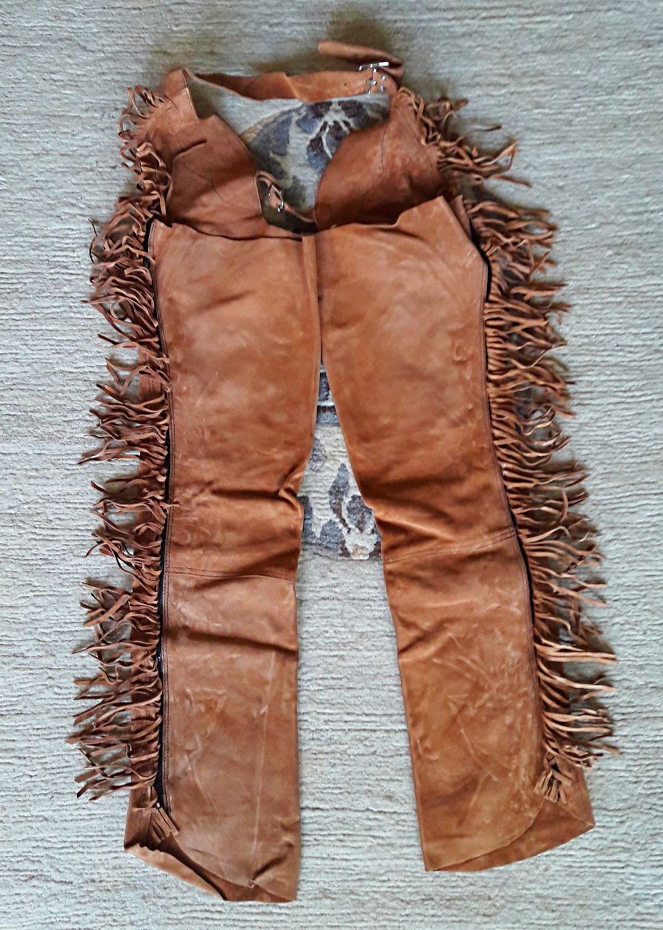 Stinchiere & Fasciature: Wildleder Western-Chaps – Usato da Pfäffikon/SZ venduto da felima1 2