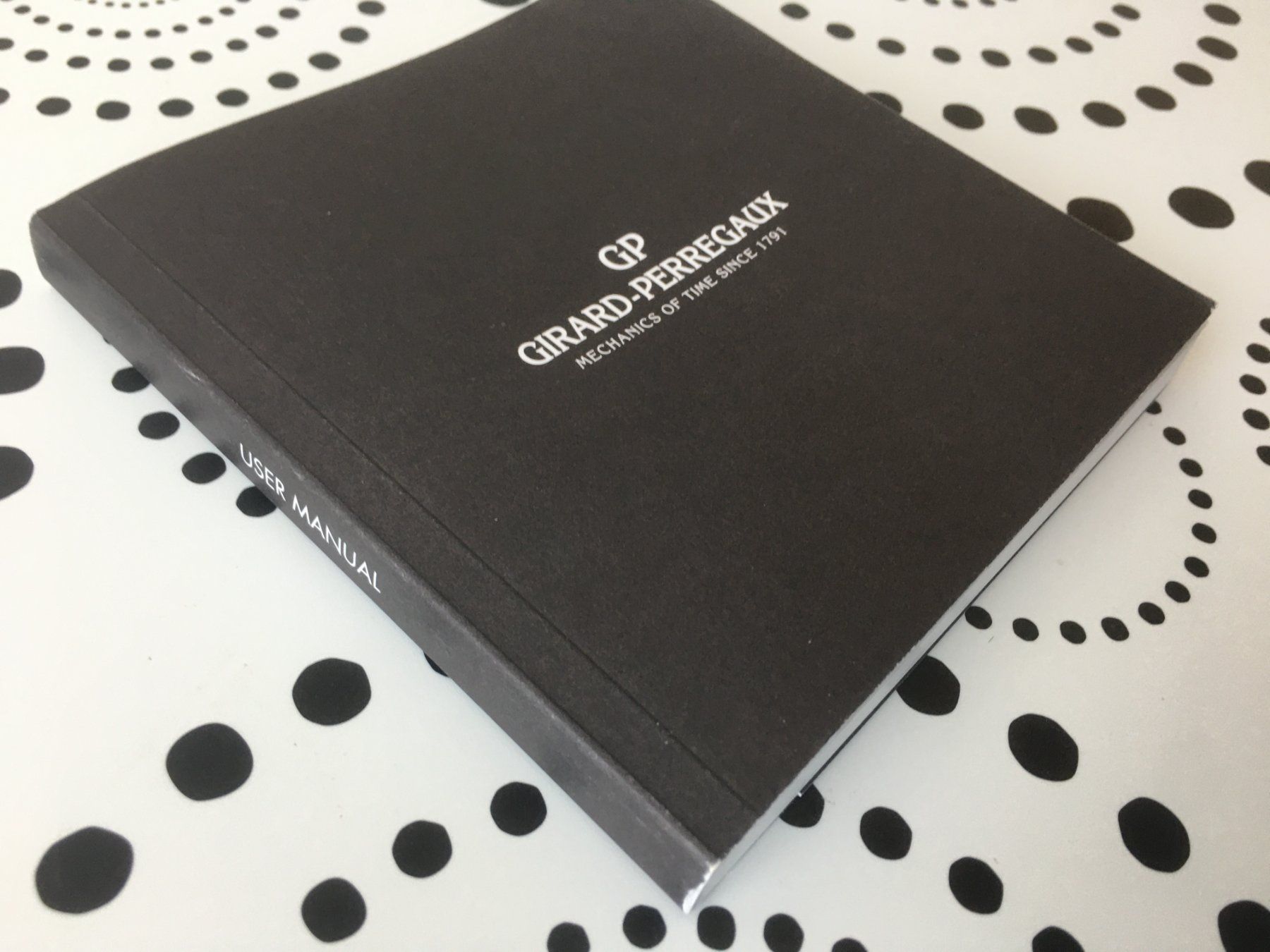Girard-Perregaux Documenti: GP GIRARD-PERREGAUX ORIGINAL - BOOKLET USER MANUEL OPERATING – Usato da Epalinges venduto da dream-watch