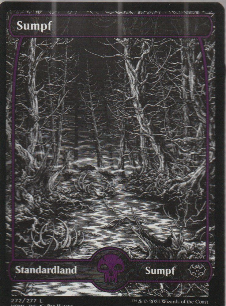Magic The Gathering Sammelbilder & Trading cards: TCG Magic The Gathering MTG De VOW 272 BASIC LAND Sumpf – Neu (gemäss Beschreibung) aus Vezia von Aquarius_Age