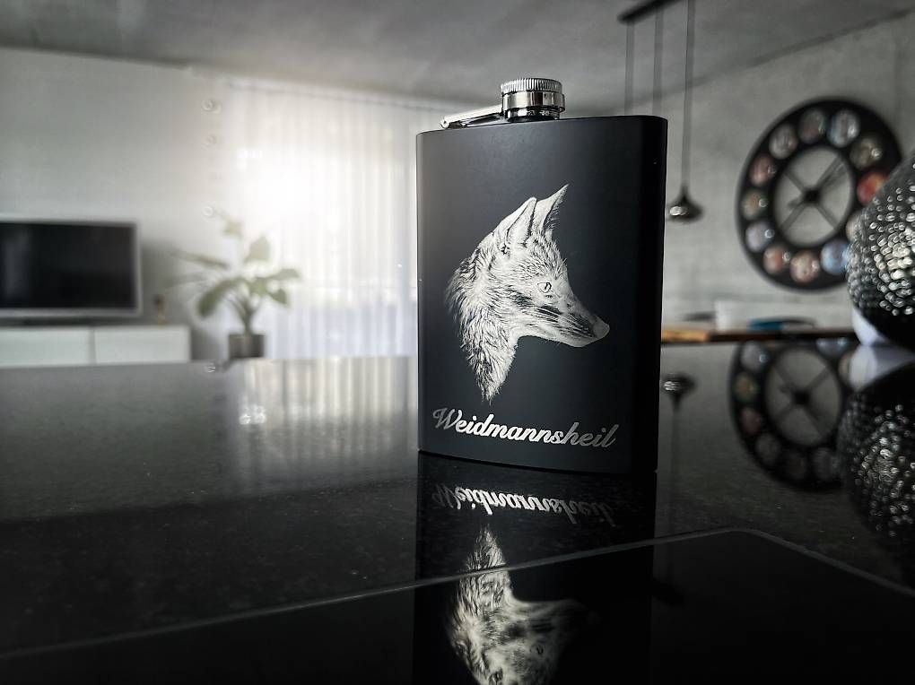 Altro: Flachmann Jagd Rotfuchs Weidmannsheil – Usato da Rickenbach ZH venduto da Pumba_500