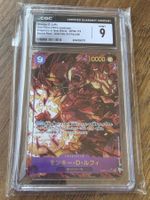 One Piece Luffy OP09-119 CGC 9 Mint Rara Alternativa!