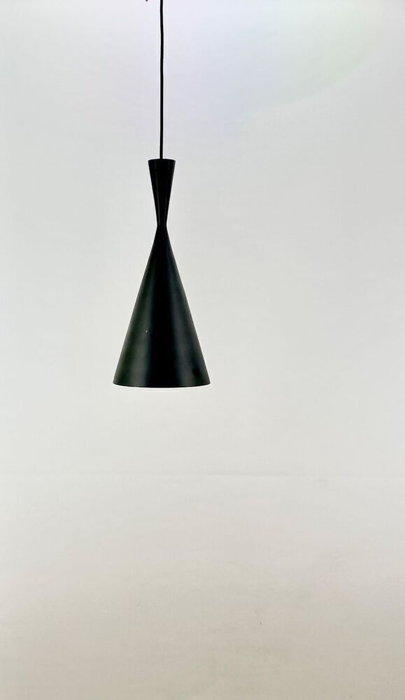 Tom Dixon Lampadari & plafoniere: Tom Dixon "Beat Light" Pendelleuchte Schwarz – Usato da Basel venduto da D.plus 1