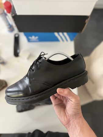 Dr. Martens derby, cuir noir, taille 43