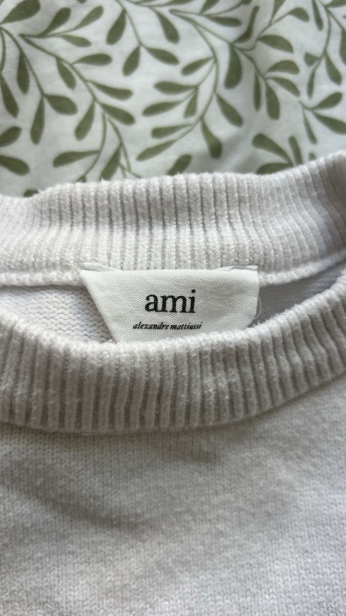 Pullover & Sweatshirts: Ami Paris Pullover weiss – Gebraucht aus Sennhof von jacky6 3