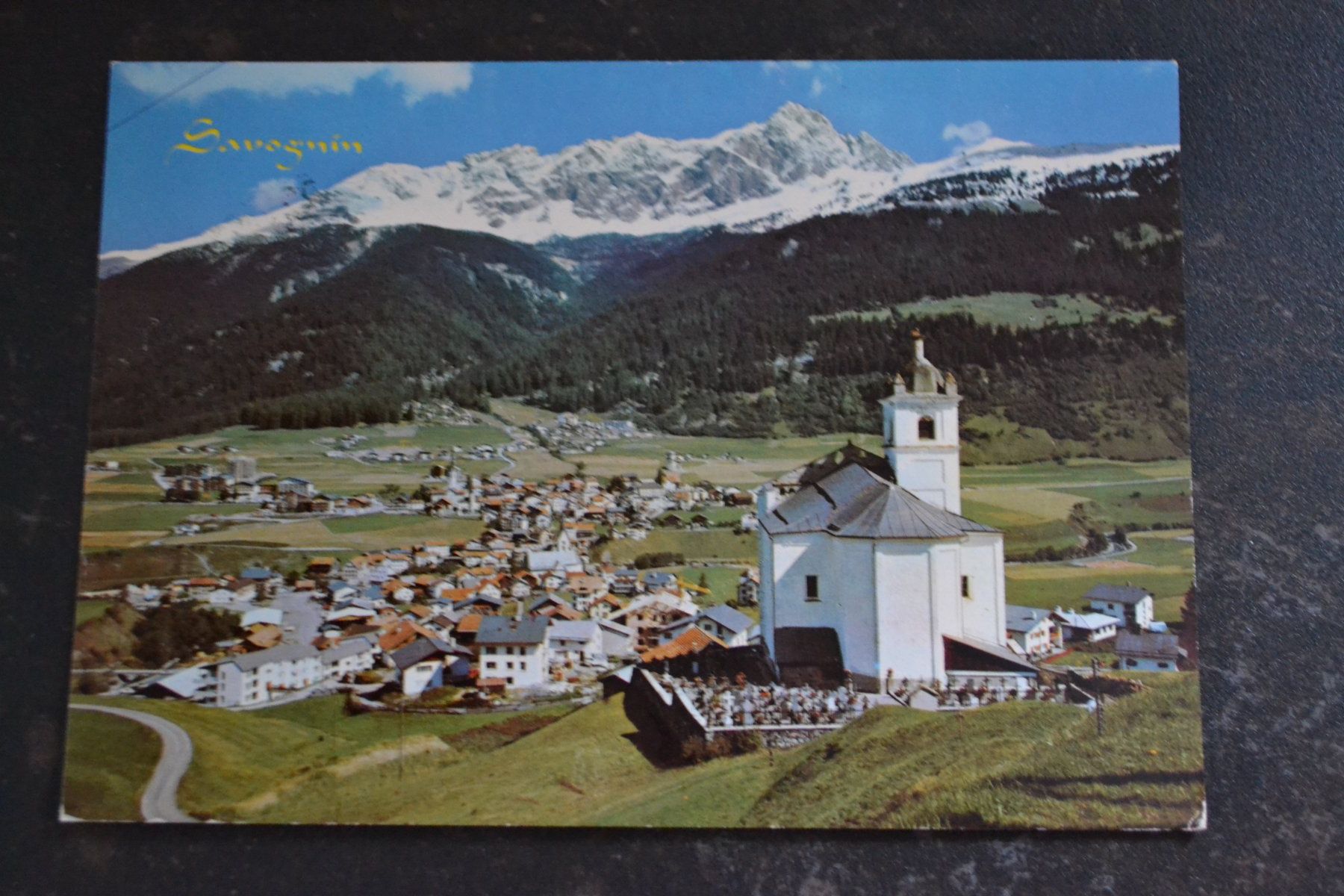 Cartoline postali: AK Savognin GR – Usato da Beinwil am See venduto da kajak55