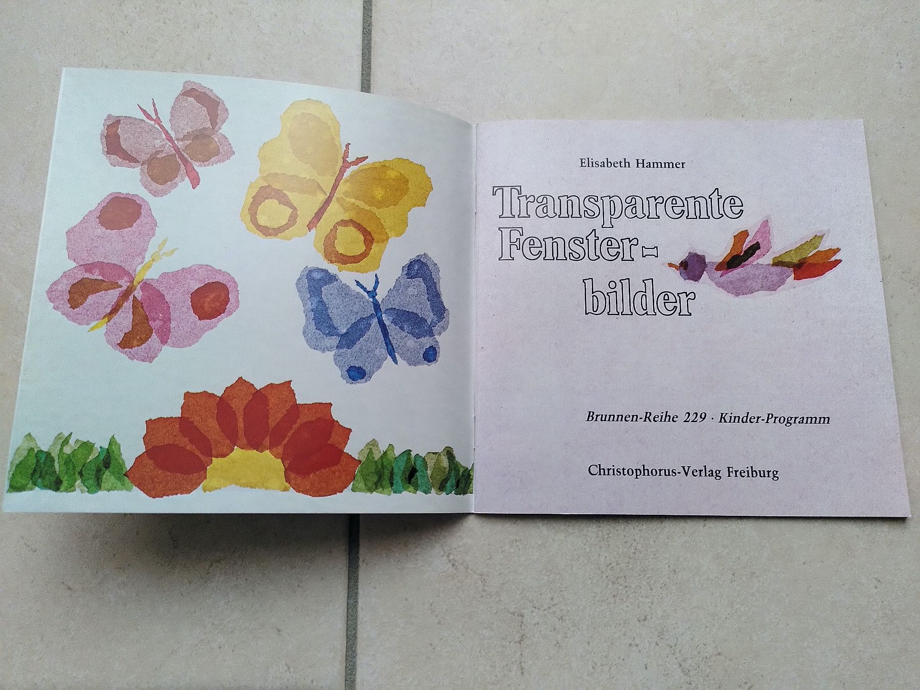 Bücher: TRANSPARENTE FENSTERBILDER – Gebraucht aus Brugg AG von olamim 1